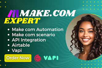 setup your make com automation made com airtable API integration n8n