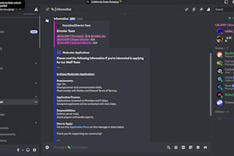 create a discord server big or small from start to finish