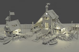 remake scenery tabletop, 3d wargaming terrain, dnd scalable, environment,castle
