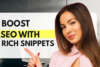 professionally set up wordpress schema markup for rich snippets SEO