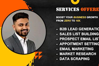 do b2b lead generation, email marketing, linkedin, and email list building