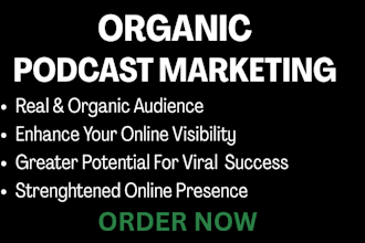 do organic spotify apple podcast marketing and christian podcast promotion