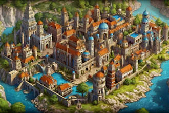 create your fantasy city map
