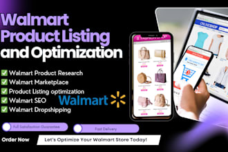 list and optimize products on walmart marketplace walmart SEO listing expert