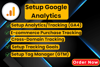 google analytics 4 setup, ga4 ecommerce tracking, ads conversion tracking, GTM