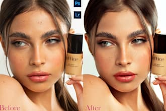 do any high end retouching of photos and editing with realism