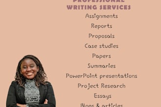 help with business administration and management projects