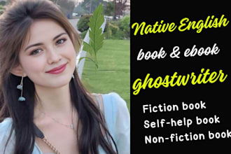 be your fiction ghostwriter