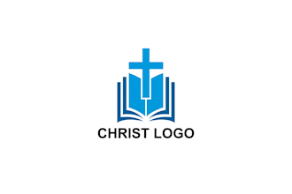 design modern church religious and ministry logo with fast delivery