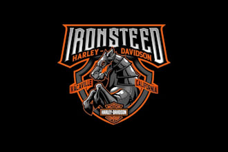 design harley davidson dealership logo