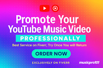 do usa youtube music promotion, organic subscriber, active listeners, fanbase