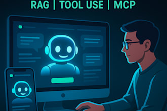create ai agent with rag, tool calling, mcp