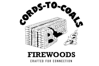 design rustic family owned firewood business logo