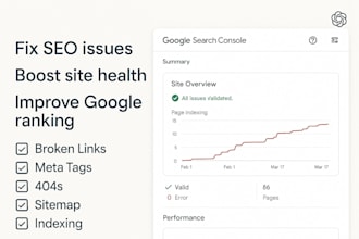 audit your website and fix technical SEO issues