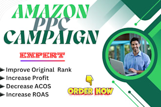 setup optimize and manage amazon PPC campaigns sponsored ads