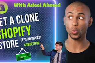 clone shopify store, copy and shopify websites, and duplicate store design