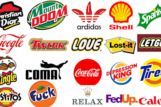 make a custom parody logo within 24h and 48h