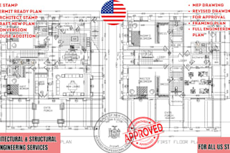 registered architect, cad drafter floor plan blueprint wv ny ca tx oh in va tn