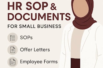 create HR sops offer letters and employee documents