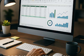 do accurate data entry, excel reports, and file conversion