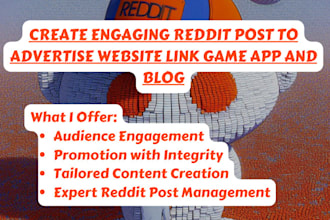 reddit post comment for business website iptv ai app crypto article blog link