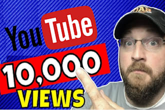 5000 organic youtube video views