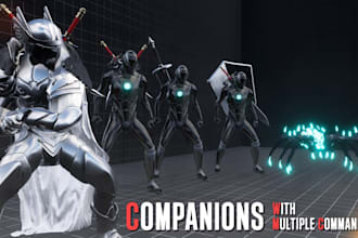 develop unreal engine game mechanics, inventory system, vfx cpp, ue4,5 game