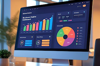 develop a custom web dashboard for your business or app