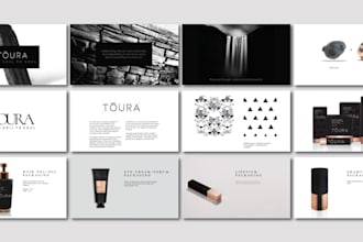design a pitch deck powerpoint presentation