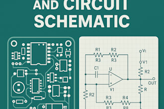create pcb design pcb layout and circuit schematic