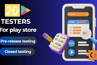 provide 12 testers 20 testers 12 testers google play console for closed testing
