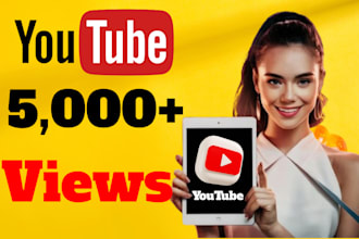 do add 5000 youtube views organically