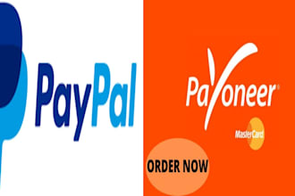 setup and help you withdraw paypal and payoneer funds for your business