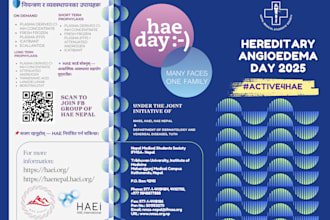 design professional medical brochures or flyers