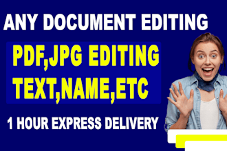 do photoshop documents, update text, replace images, and screenshots