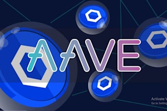 build or fork aave, compound defi lending and staking dapp