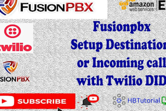 setup 3cx, did number, email spoof api, twilio ivr, sip trunk, inbound call,