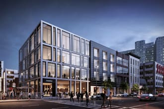 redesign external 3d model, architecture rendering, estate house 2d 3d plan, cgi