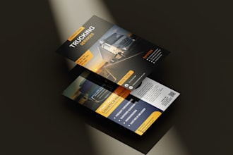 do truck dispatch, cargo truck, logistics, freight broker flyer