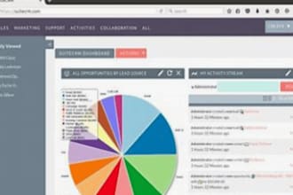install and configure suitecrm software