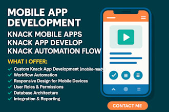 mobile app development knack flutter app knack app develop knack automation flow