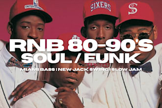 be your rnb 80s 90s, soul, funk, miami bass music producer