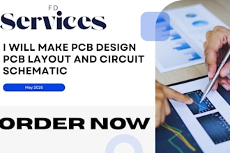 make pcb design pcb layout and circuit schematic