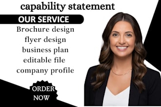 do your federal government capability statement in 12hrs