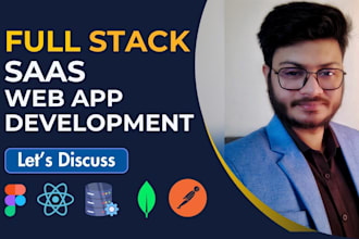 build full stack saas web applications using react, node, and mongodb