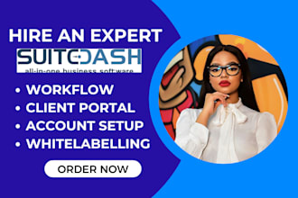 setup and automate suitedash client portal, suitedash automation, crm management