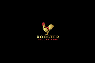 create a custom rooster logo for you