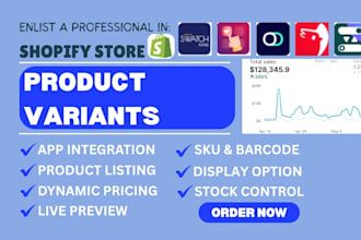 setup shopify store product variant globo optis infinite hulk easify tepo avis
