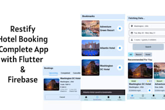 hotel booking app in flutter with firebase
