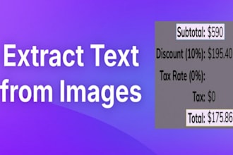 use neural networks to extract text from images and documents